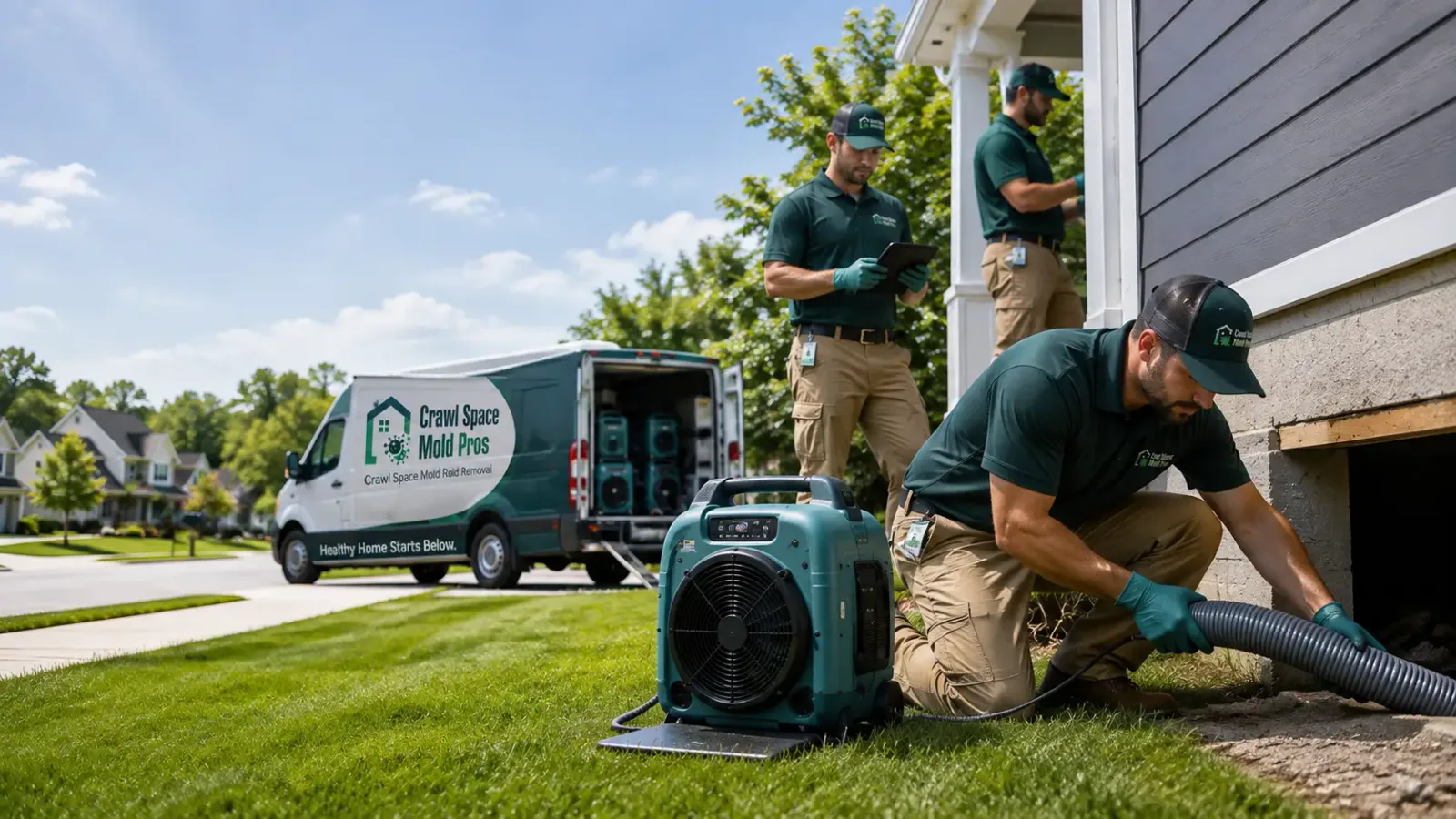 Crawl Space Mold Removal in Winter Garden, FL